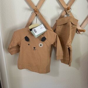 H&M Kids Matching Set in Brown